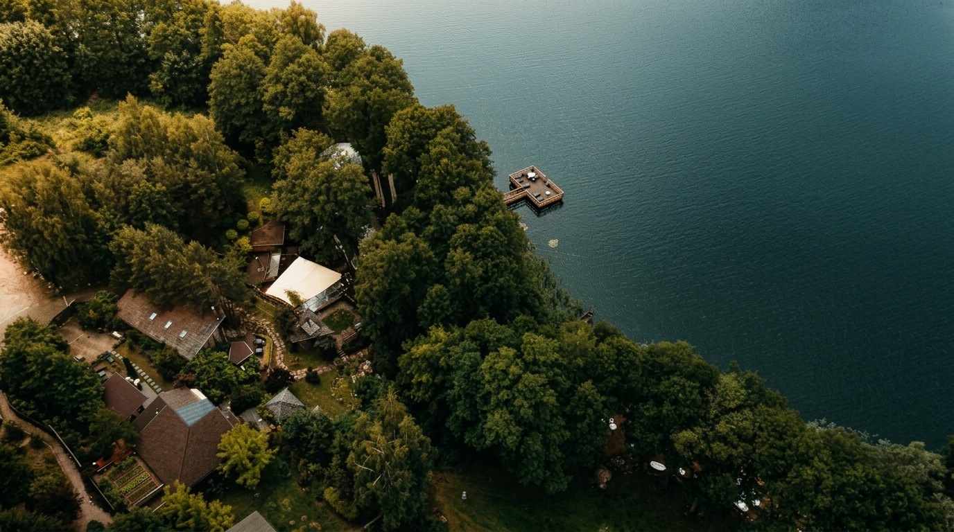 Akmenos Villas & Bungalow — lakefront resort near Trakai